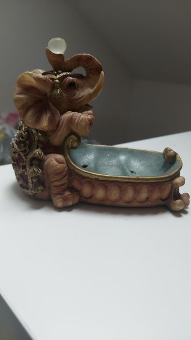 Pojemnik na biżuterię słoń vintage