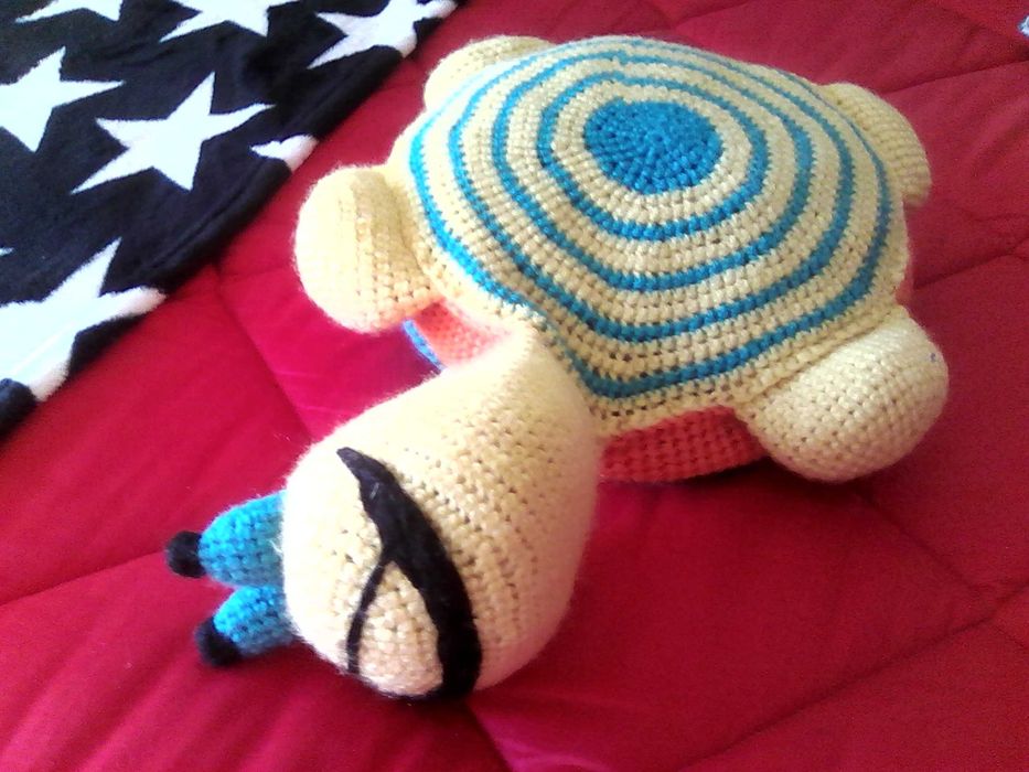 BONECOS AMIGOS do AMBIENTE de crochet feitos à mão - TARTARUGAS