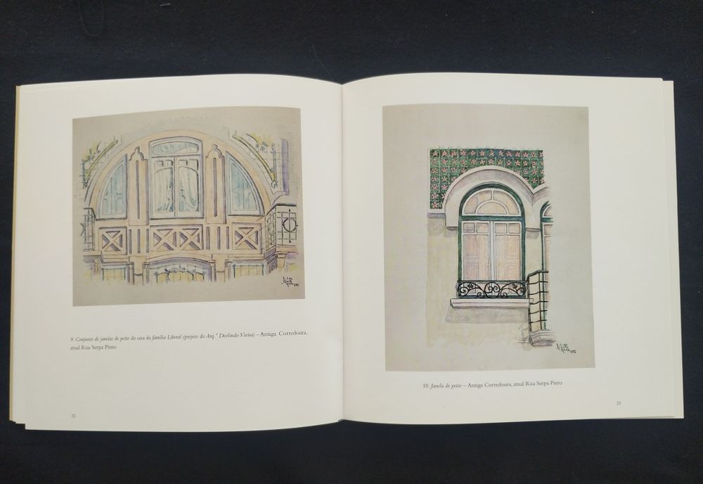 **Vendo livro "Janelas de Tomar" — Obra do arqui. tomarense Costa Rosa