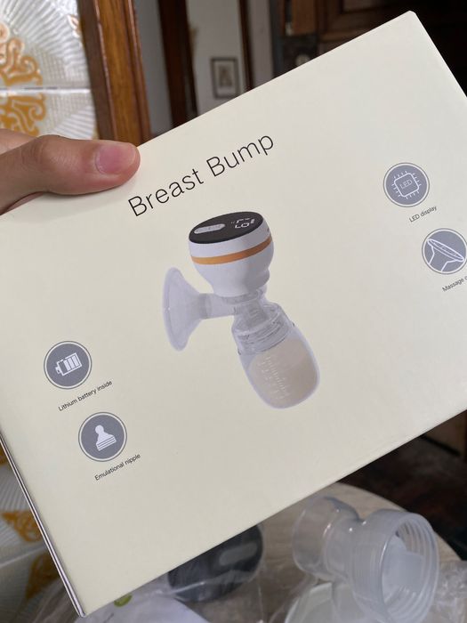 Bomba de retirar leite usada apenas 3 vezes