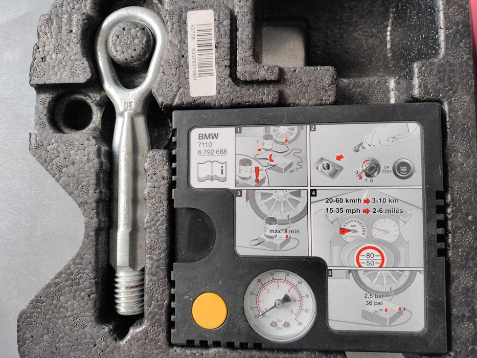 Compressor de ar auto , com triangulo para  BMW X1