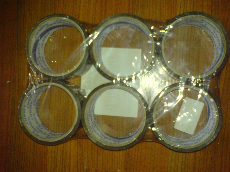 Samoprzylepna Taśma Pakowa 40 brąz 6szt. Smart Opakowanie NOWE Nierozp