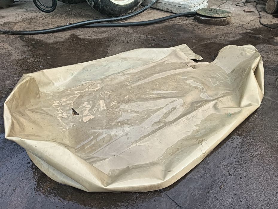 Plandeka używana w stanie bdb do kosiarka dyskowa Krone 242