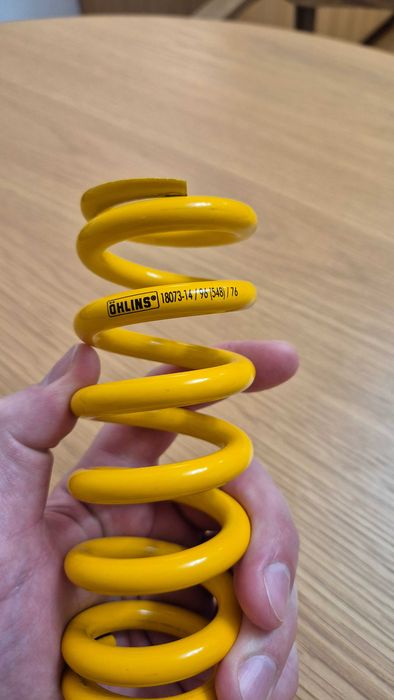 Sprężyna amortyzatora tylnego Ohlins 548 lbs 76 mm
