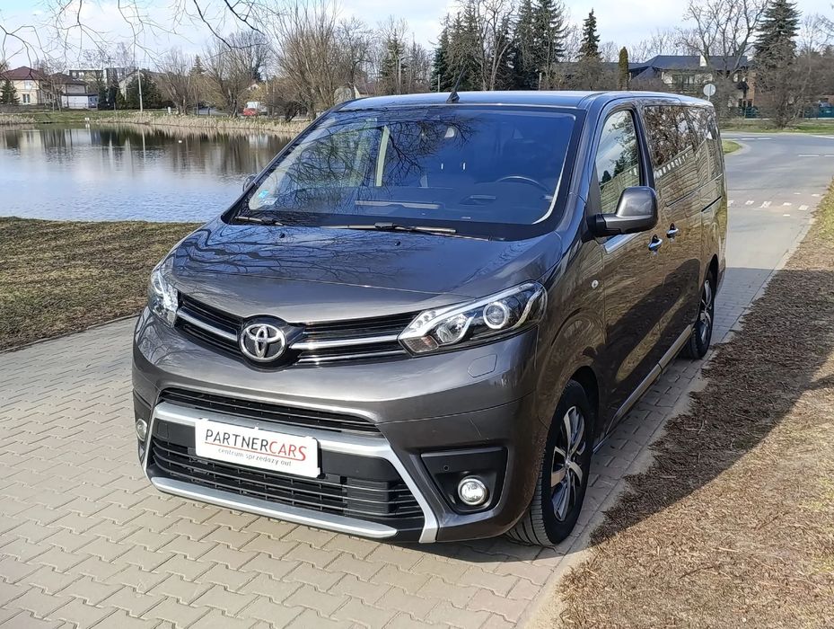 Toyota Proace Verso VAT 23% * Salon PL * LoNg VIP * 1 wł. * Bezwypadkowy *Serwis ASO