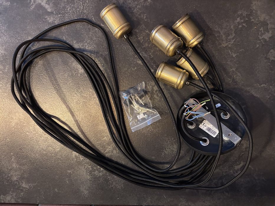 Lampa sufitowa TK Qualle V Pająk