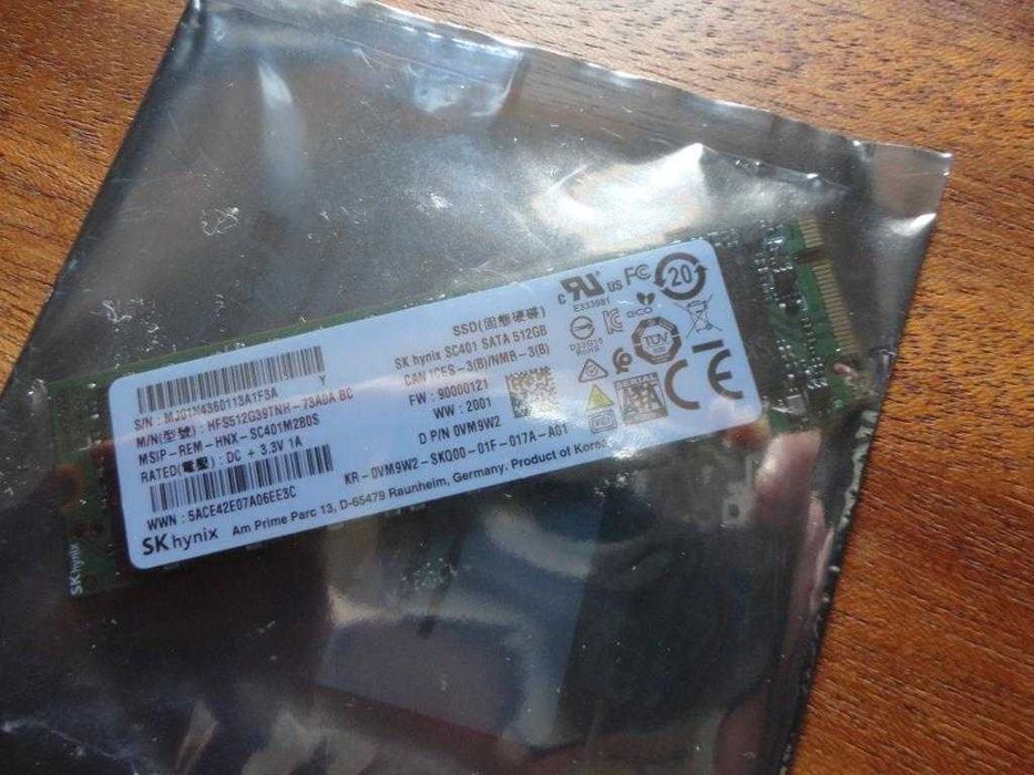 Disco SSD M.2 512GB Sata 3 SK hynix