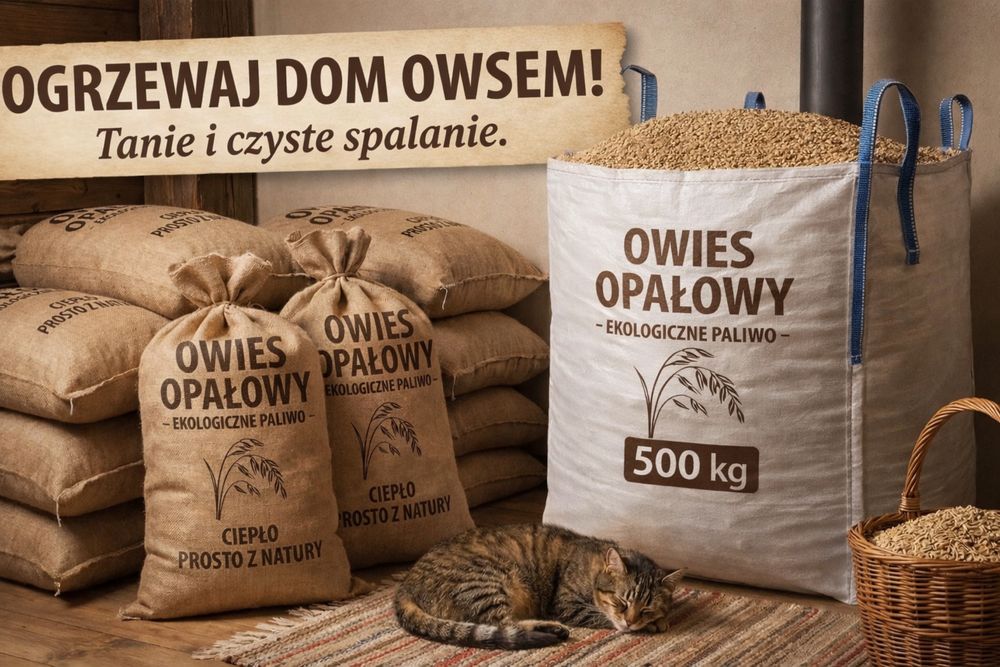 500 kg-Owies  – szybki odbiór bigbag