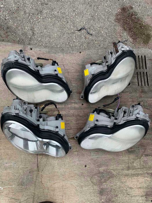 Фара передня W 203 cKlass Ліва, права фара цешка 203 галоген до рест
