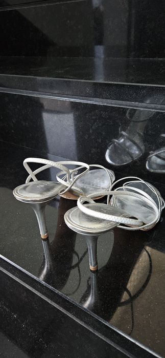 Sandalias de Cerimónia prateadas