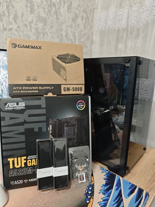 Игровой ПК Ryzen 5 3600 GTX 1650 + m2 ssd
