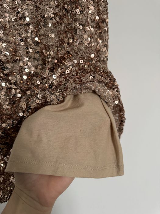 Святкова сукня з паєтками zara