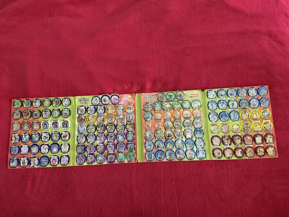 Coleção Pokémon Tazos Nox [150/150]