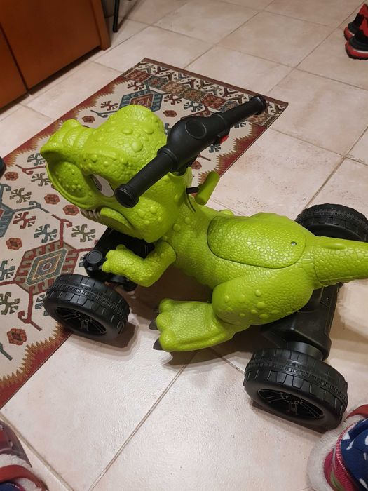 Quad dinossauro infantil novo com som