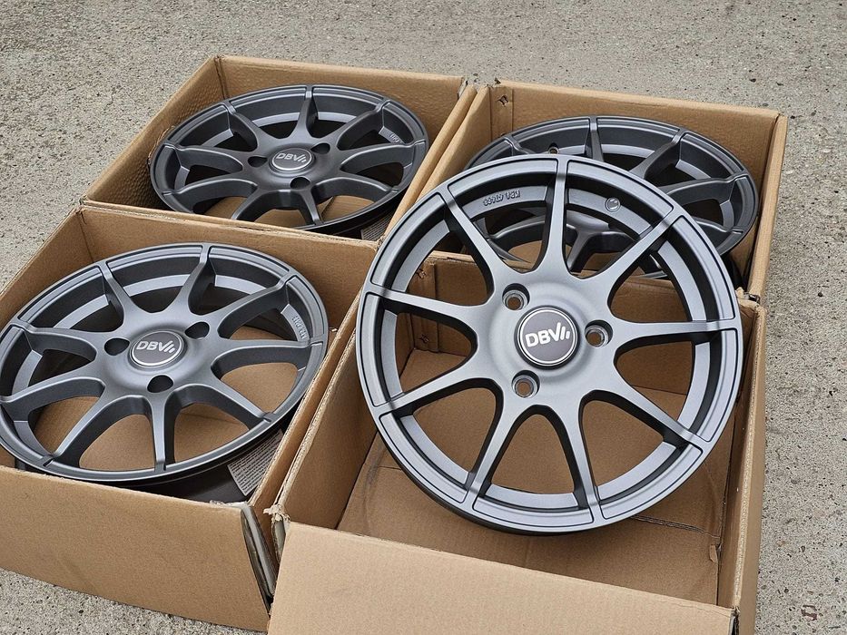 Alufelgi 3x112 15 Smart ForTwo 451 A451 4,5x15 ET22 + 5,5x15 ET23,5 GERMANY