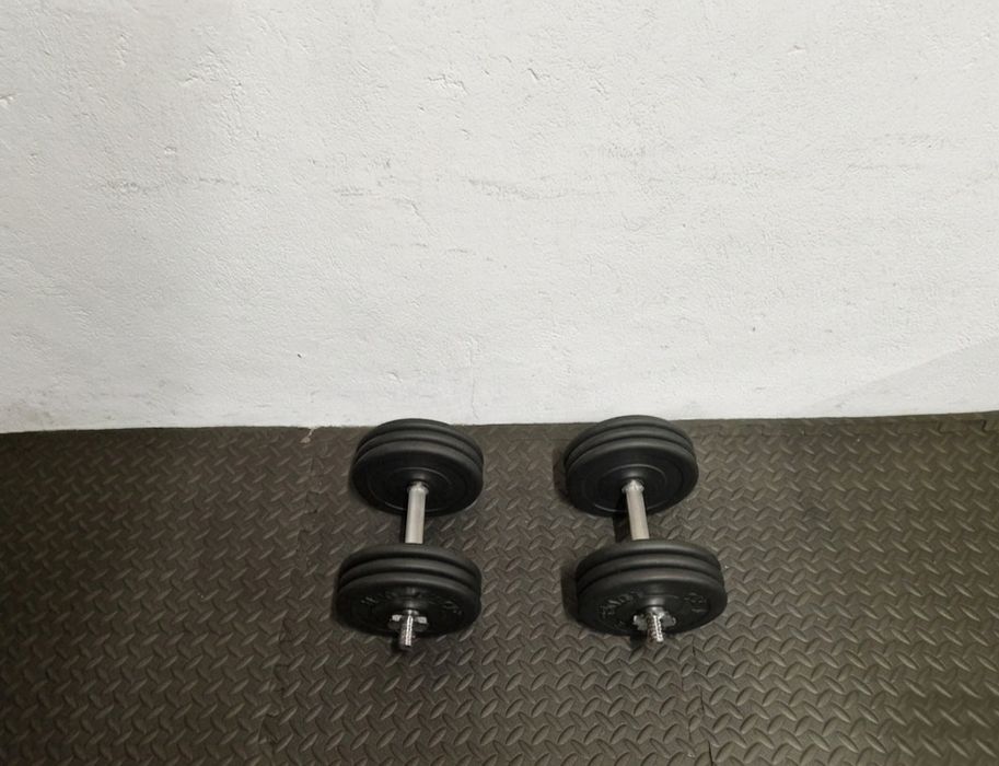 Hantle żeliwne Hes 25kg x2