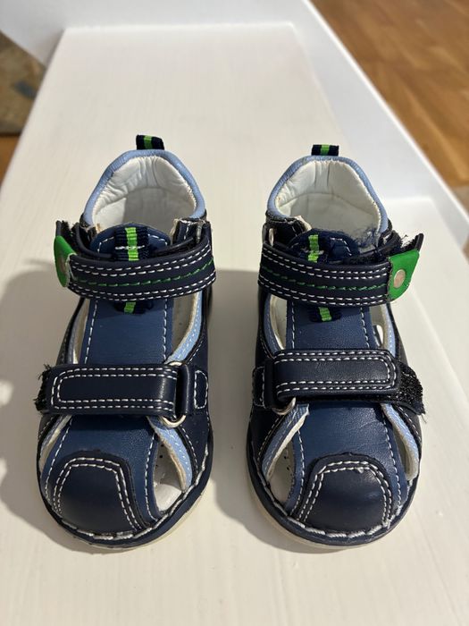 Buciki/sandały "Tom&Miki" niebieskie, r. 17