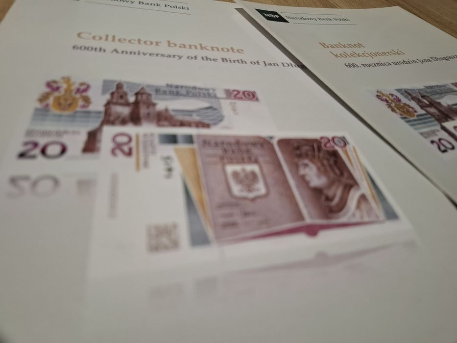 Folder - 600.rocznica urodzin Jana Długosza - 2 szt.