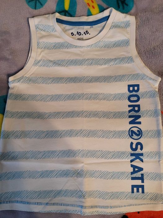 Koszulki chłopięce 110 zestaw