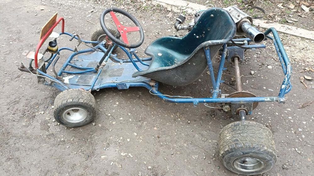 Бензиновый картинг для детей 10-16 лет, подростковый, ДВС