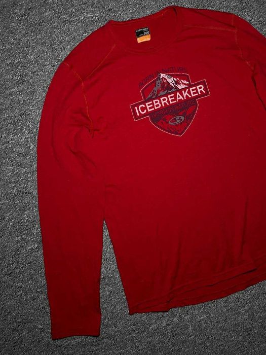 Лонгслів термо ICEBREAKER Spector Crew Alpine Crest - MERINO WOOL M/L