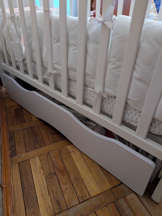 Дитяче ліжко 60*120 з матрацом та бортиками