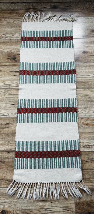 Norweski tkany wełniany bieżnik dywanik
