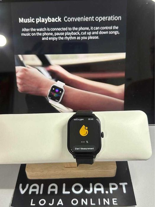 Smartwatch pro max 2.01 polegadas display hd