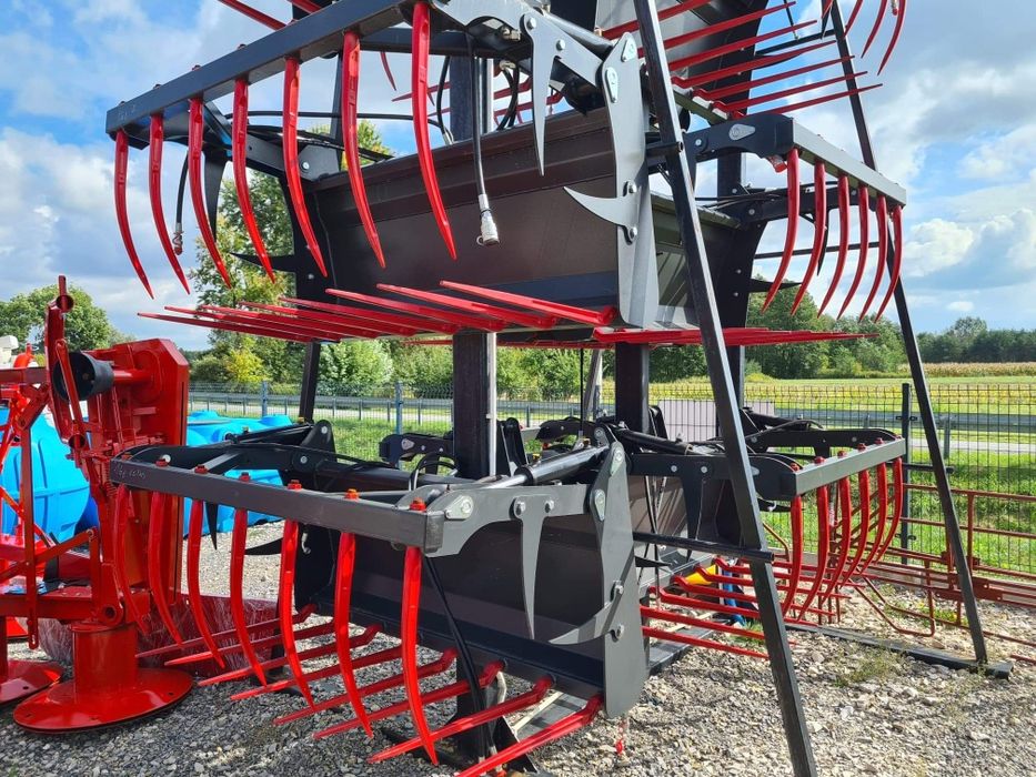 ŁYŻKO-KROKODYL widły do obornika od 105 do 240cm euro/sms/mx/faucheux