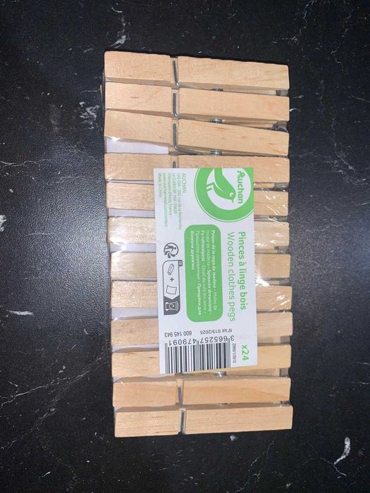 Spinacze do prania (2x paczka 24)