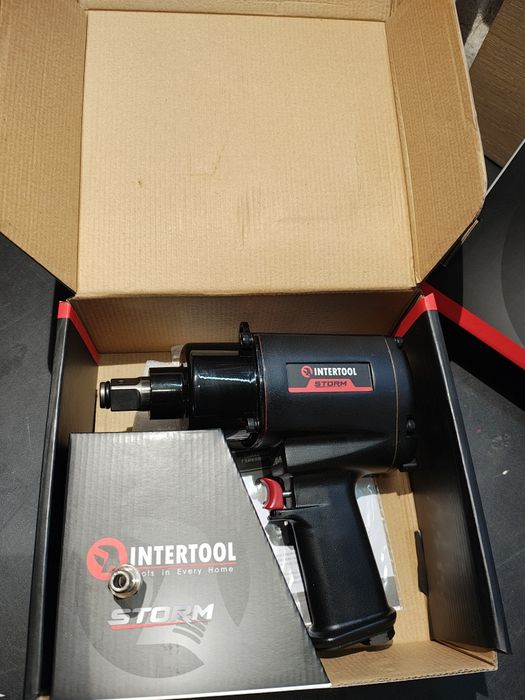 Гайковерт пневматичний  3/4", 1300 Нм, 5000 об/хв INTERTOOL PT-1105