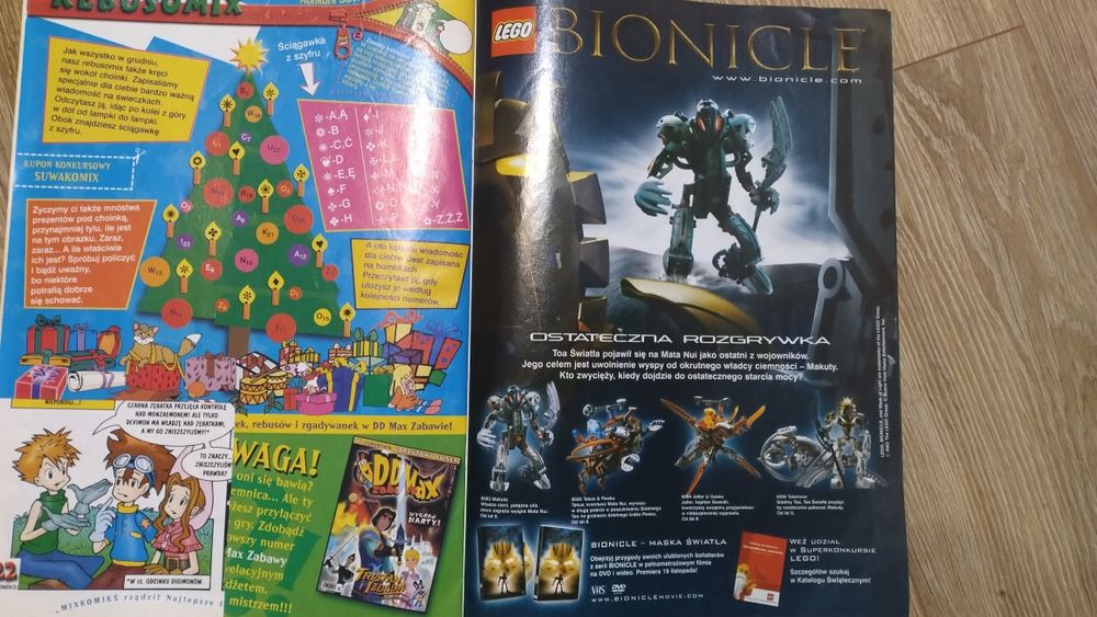 Mix Komiks nr 12 2003 Bionicle