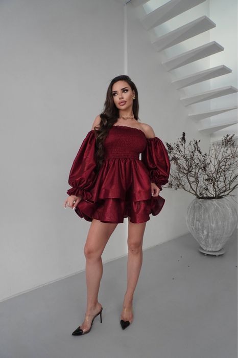 Сукня із люрексу жіноча святкова новорічна