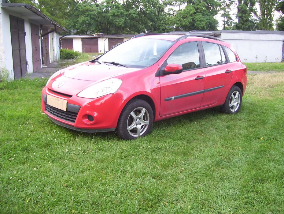 Zadbany Krajowy Serwisowany RENAULT Clio III Grandtour 2011 r 1.2 75 kM