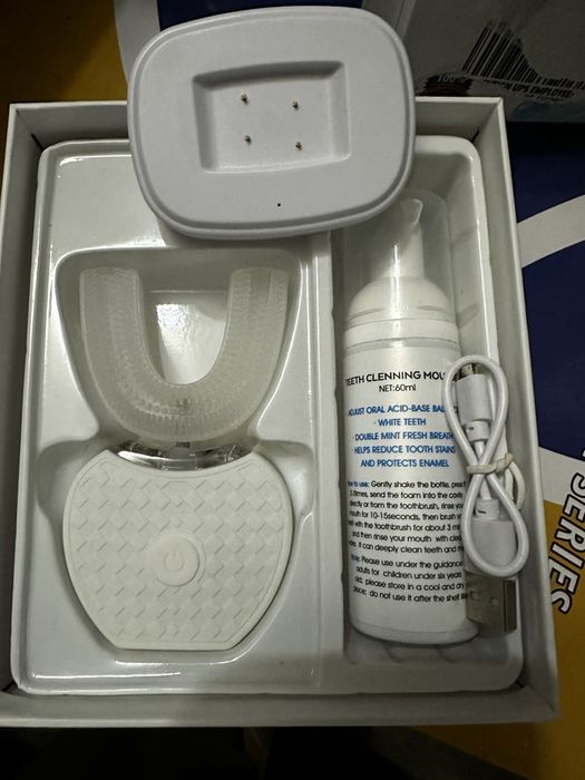 Електрична ультразвукова зубна щітка U-Shaped HF-002