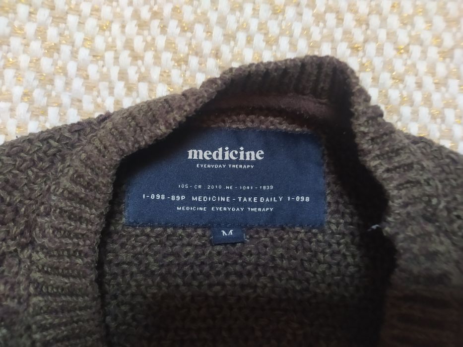 Sweter męski  Medicine rozmiar M 100% bawełny