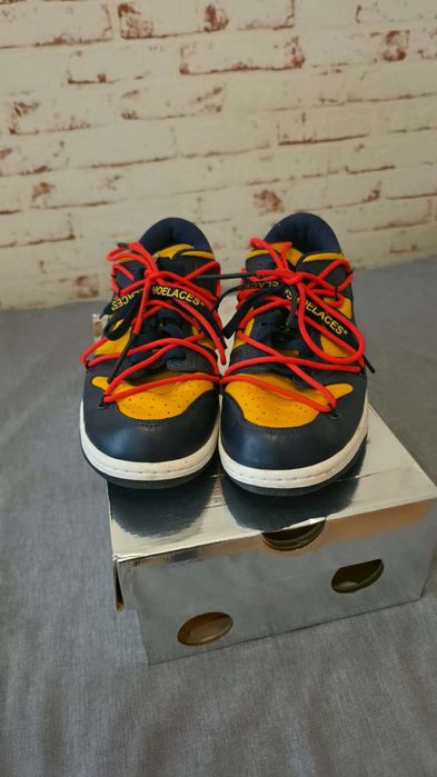 Nike Dunk Low Off-White University Gold