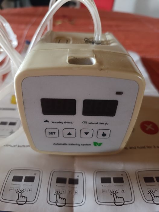 Kit de rega automática para 7 plantas