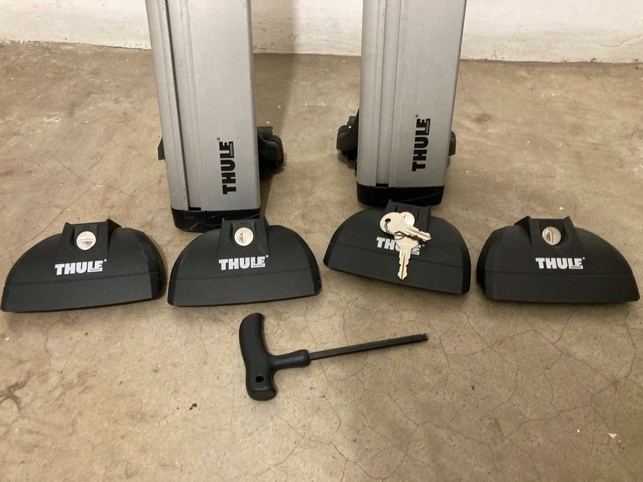 Barras Thule WingBar 108 cm | Kit Thule 753 | Kit Thule 4006