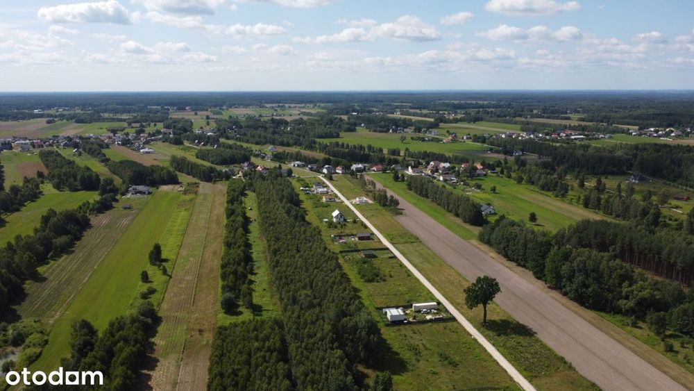 Działka budowlana w otoczeniu przyrody