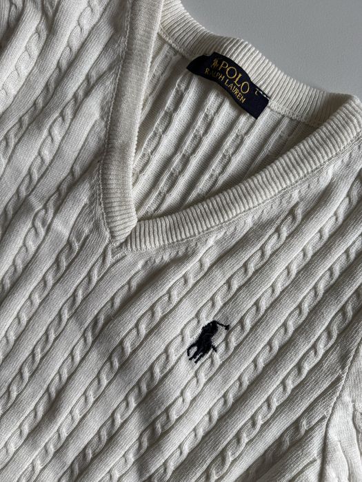 Sweterek polo rl damski
