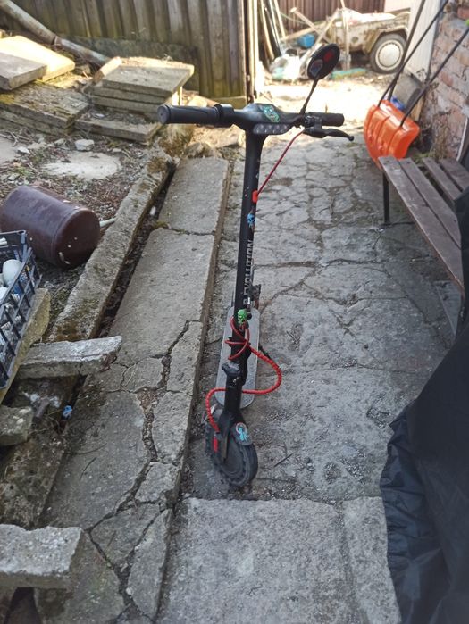 Cross i hulajnoga na zamianę