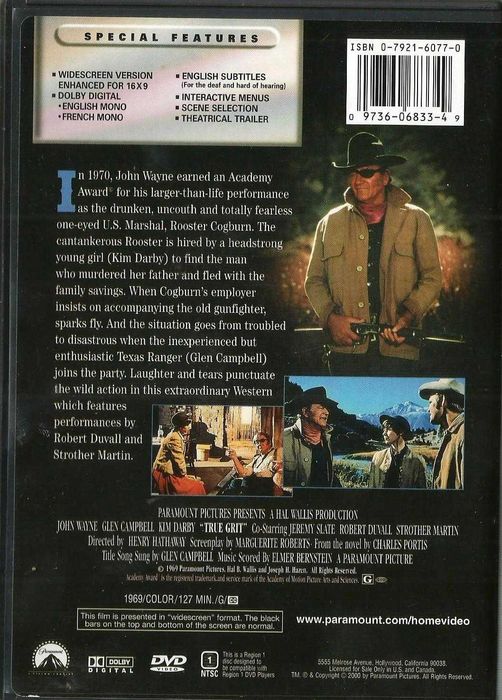 John Wayne DVD Gift Set -  5 DVD´S64585258219010126