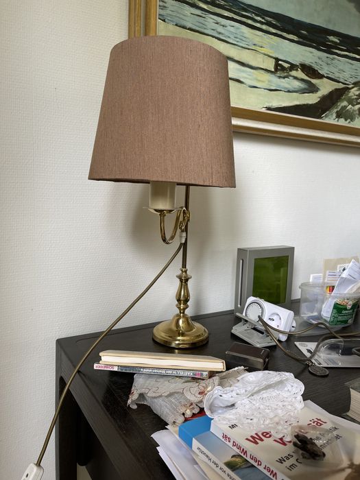 Lampa biurko , stolik