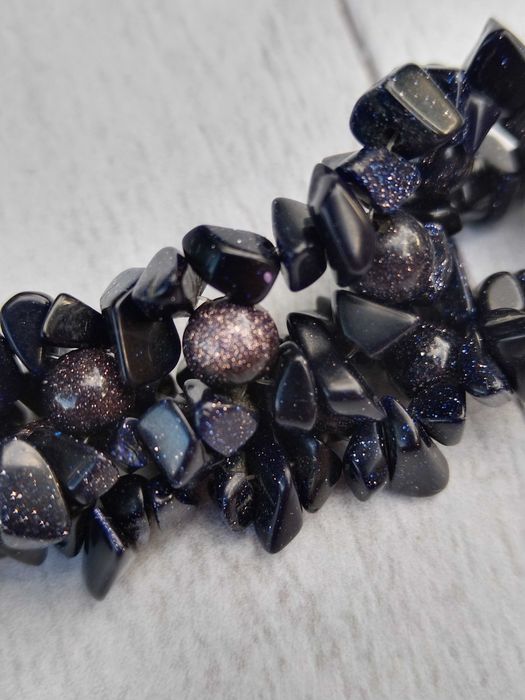 Браслет широкий авантюрин Ночь Каира.