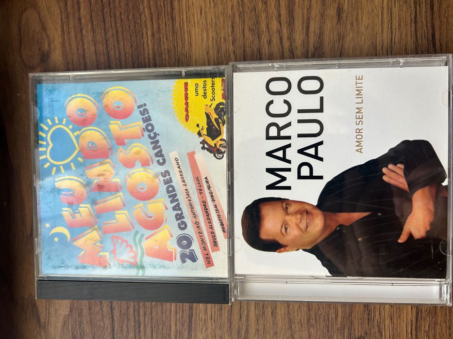CDs a ,50€ cada um