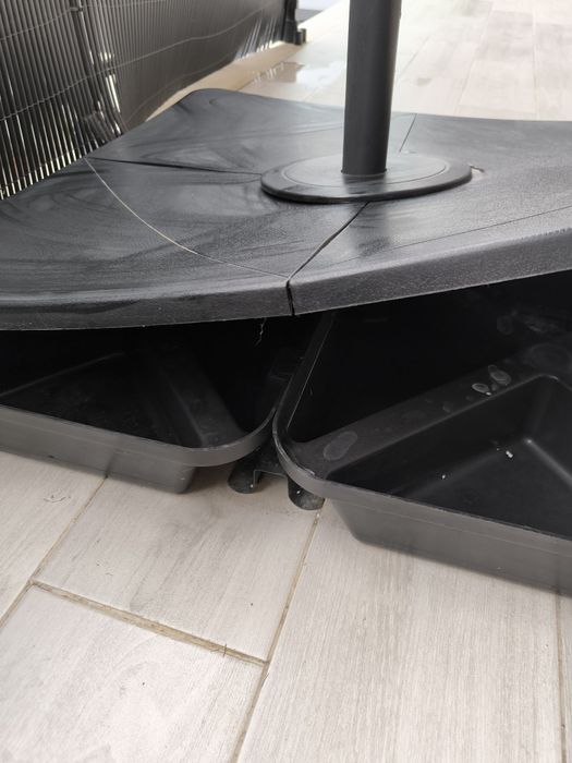 Base de suporte para chapéu de sol