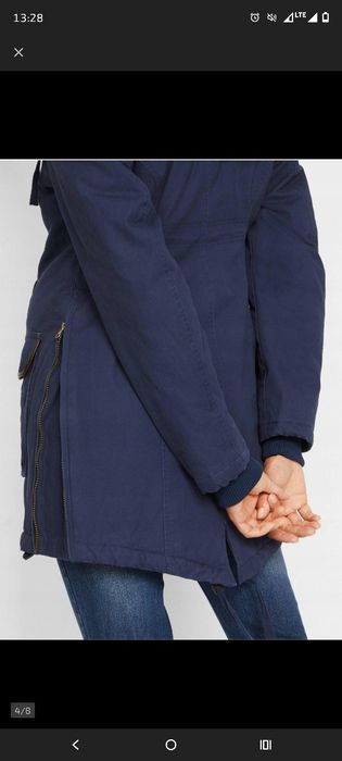 Kurtka ciążowa ze wstawką niemowlęcą 3w1