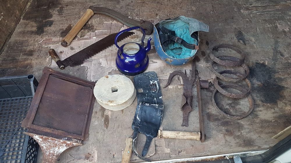 Starocie wiejskie ludowe antyk wiejska chata prl