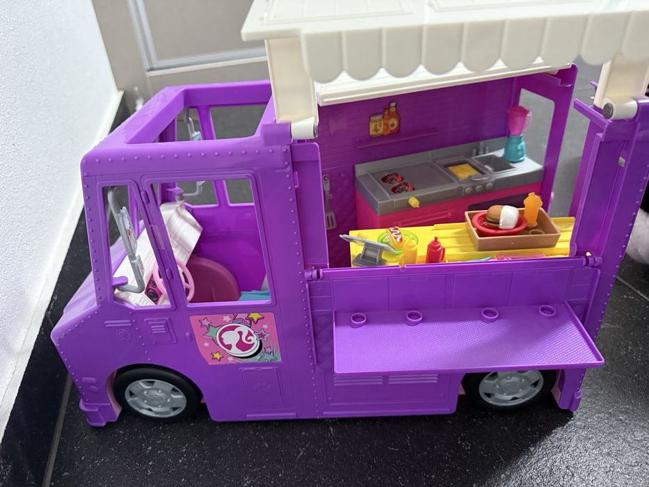 Barbie carrinho de comida original